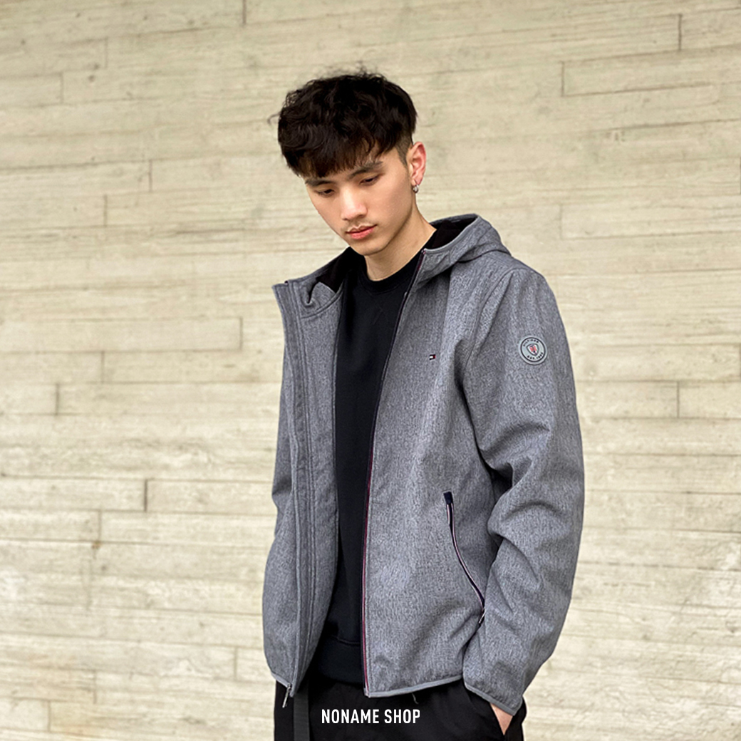 TOMMY HILFIGER 基本款 小LOGO 防水 外套