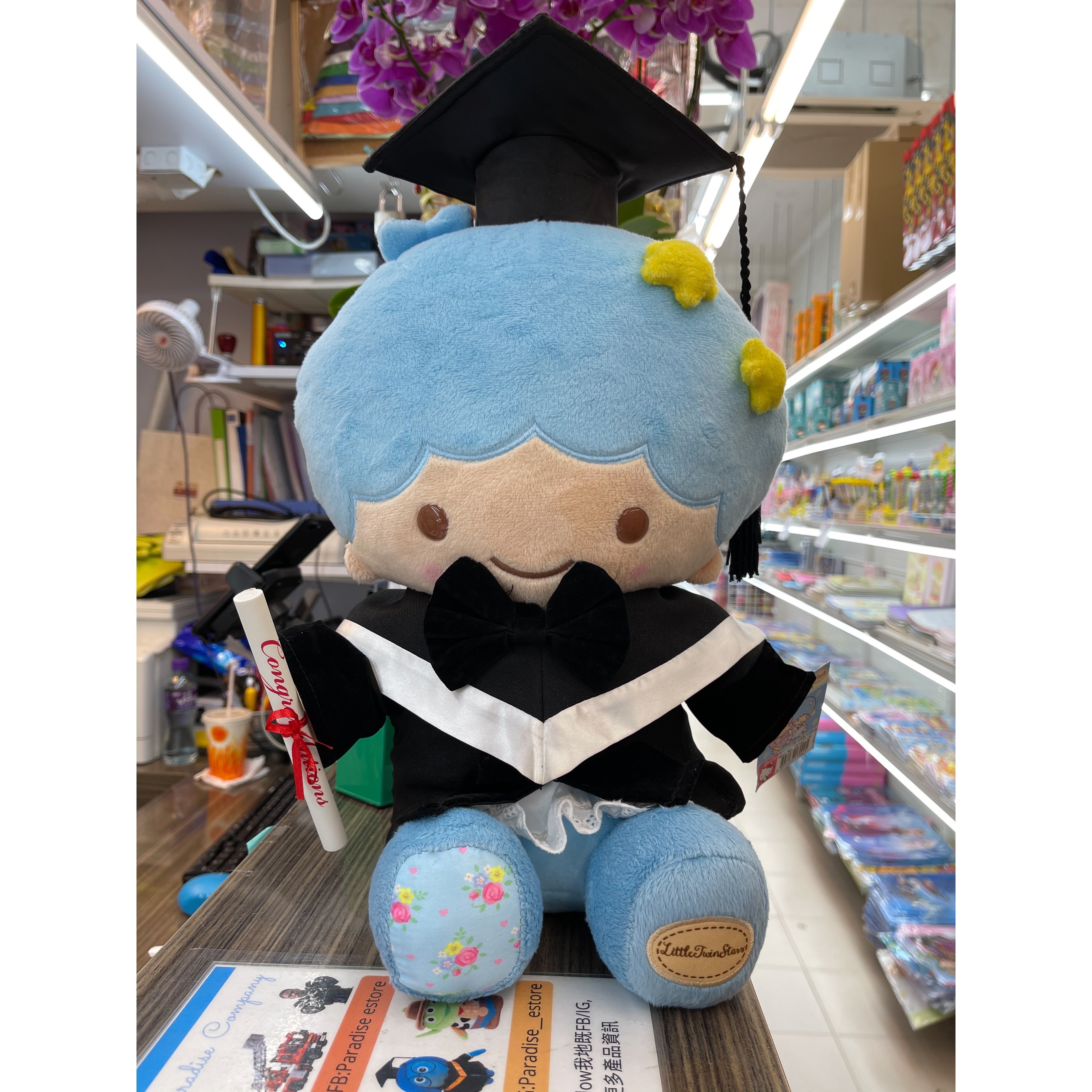 12 inch LITTLE TWIN STAR (KIKI) 畢業公仔