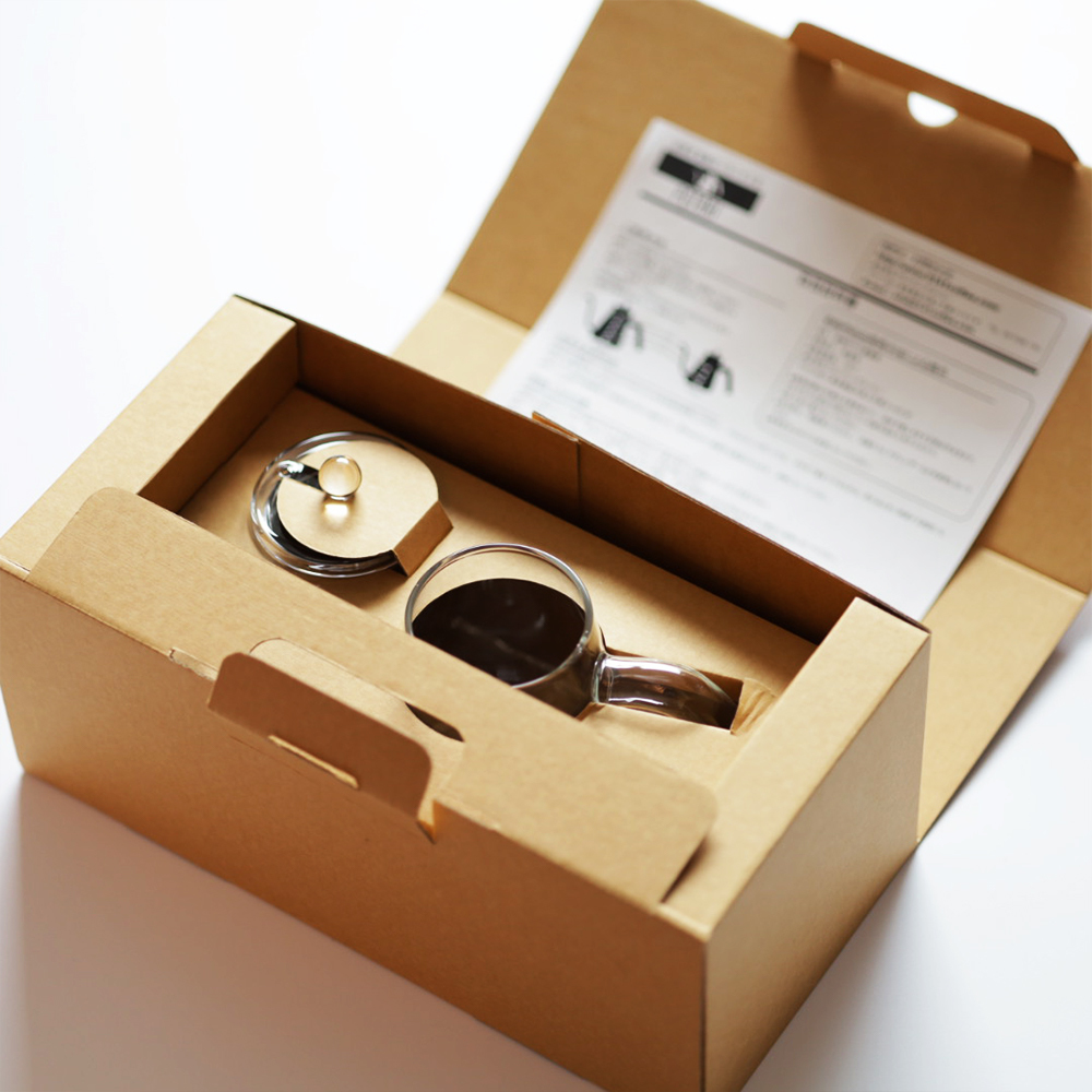 安清式 POTARI 耐熱玻璃細口壺