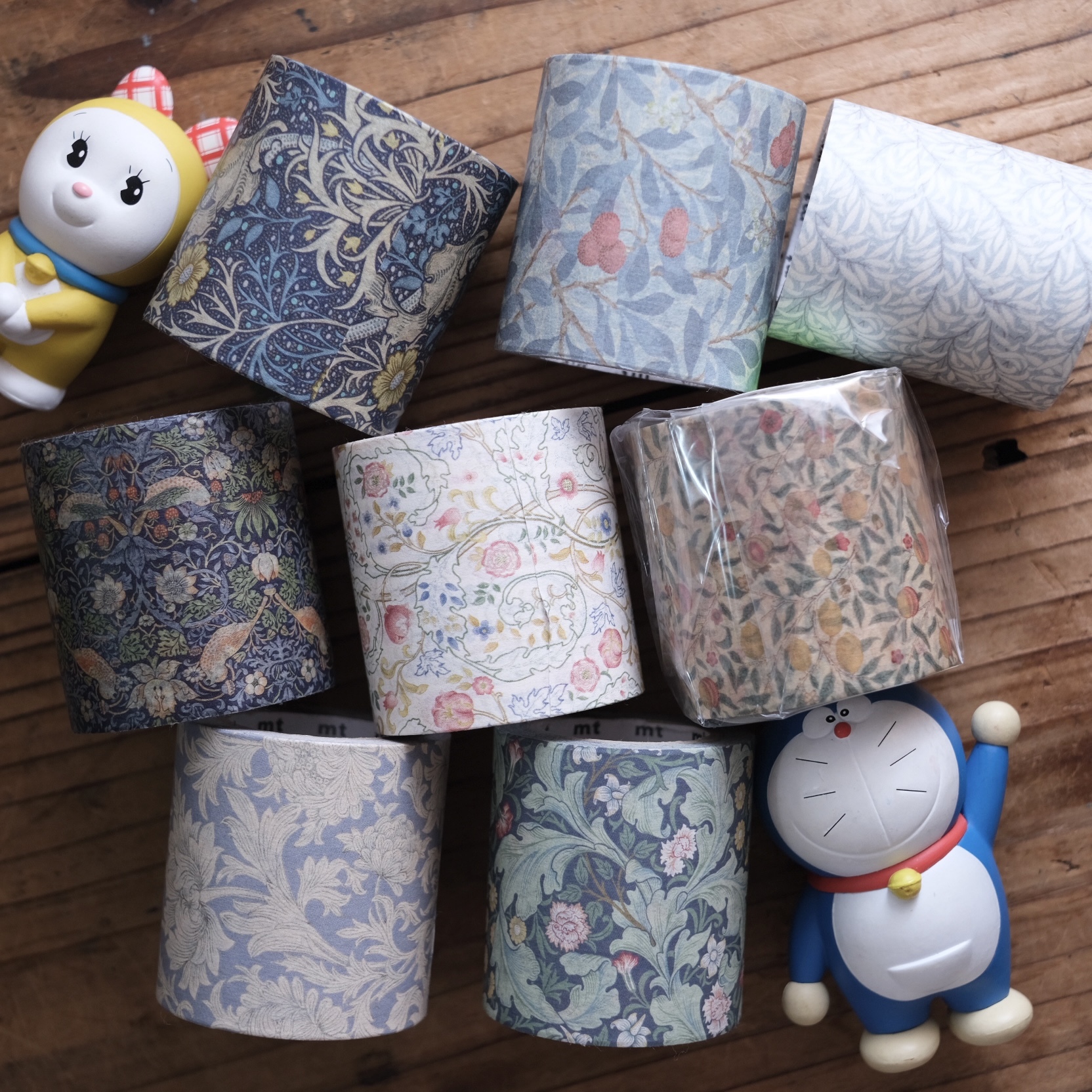 mt x WILLIAM MORRIS 紙膠帶 (寬版)｜mt 日本