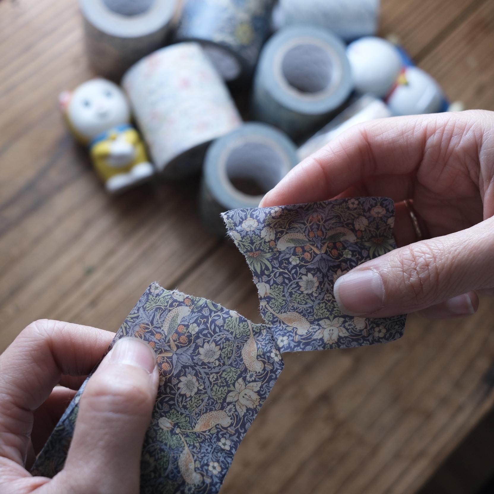 mt x WILLIAM MORRIS 紙膠帶 (寬版)｜mt 日本