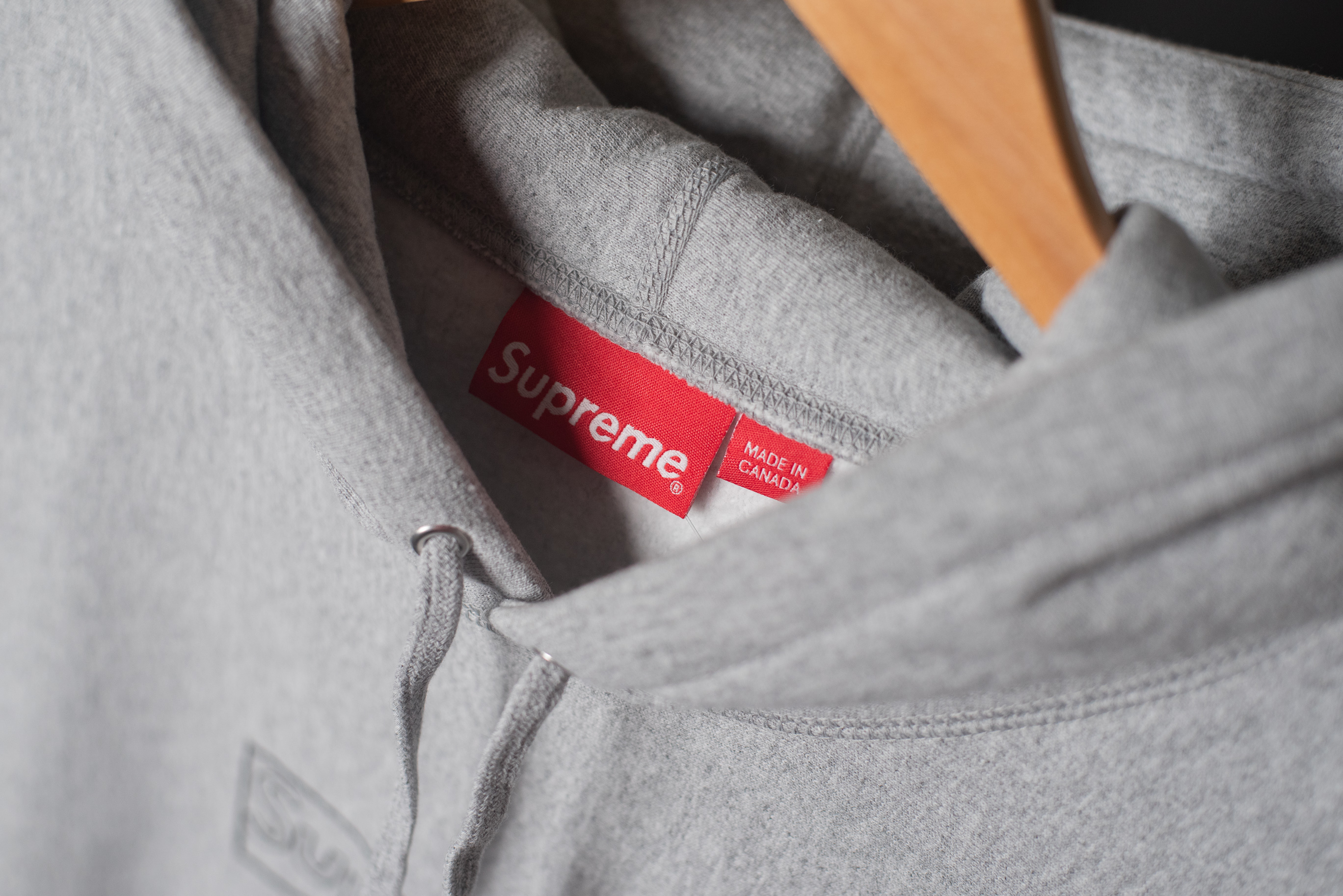 Supreme KAWS Chalk Logo Hooded Sweatshirt