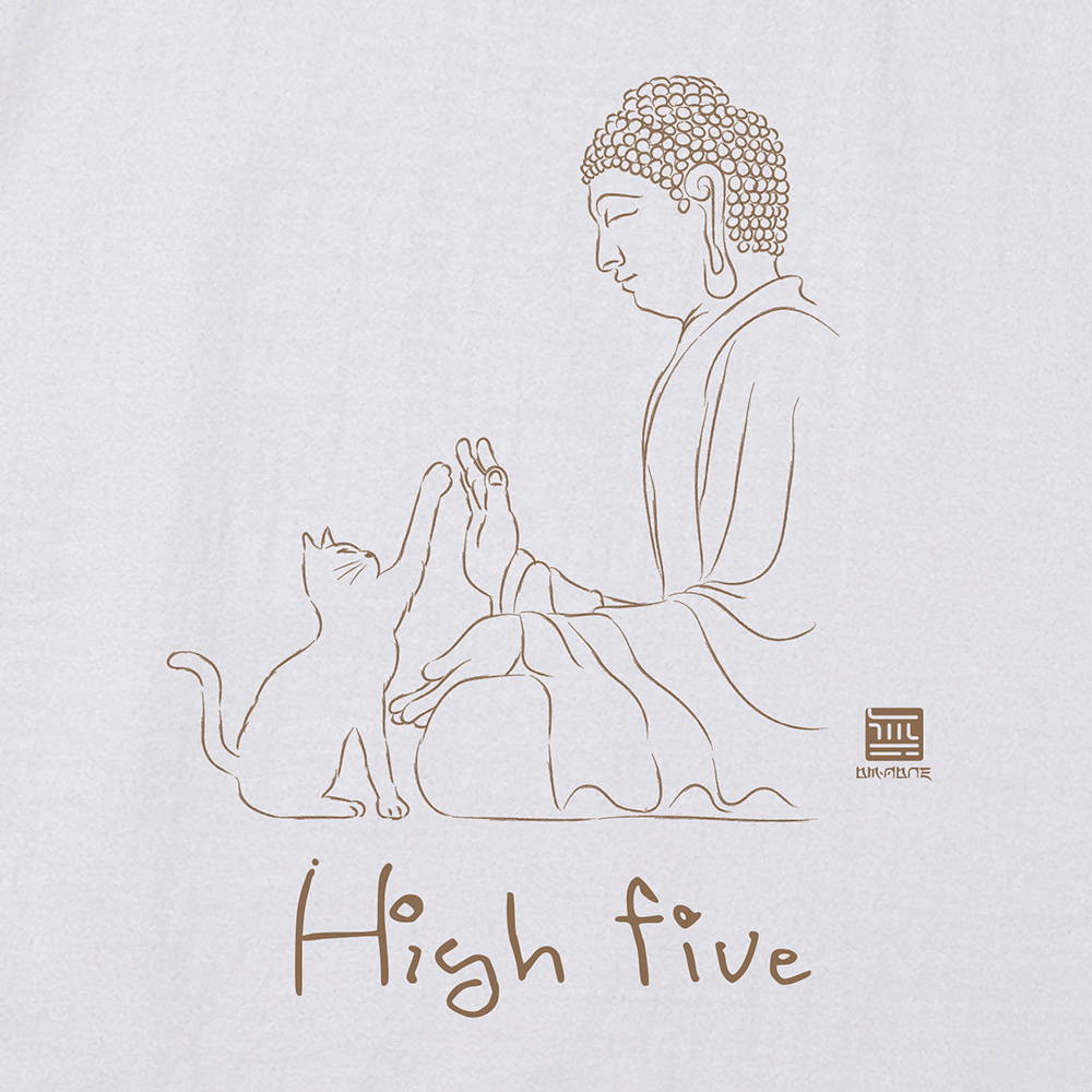 佛說T恤 - High five