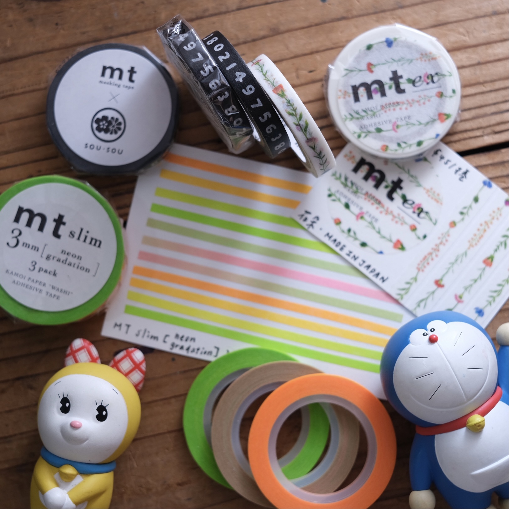 mt slim系列 霓虹漸層紙膠帶｜mt 日本