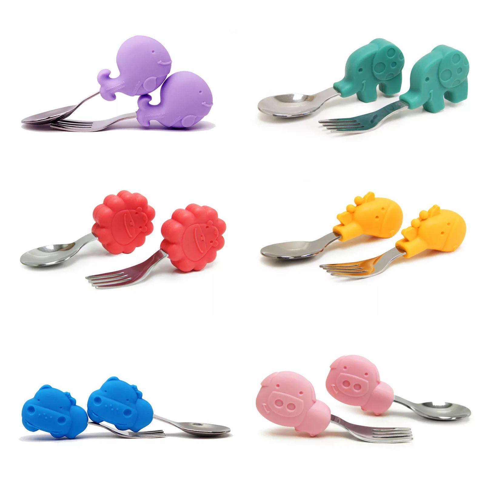 Marcus & Marcus學習進食匙叉(不銹鋼)