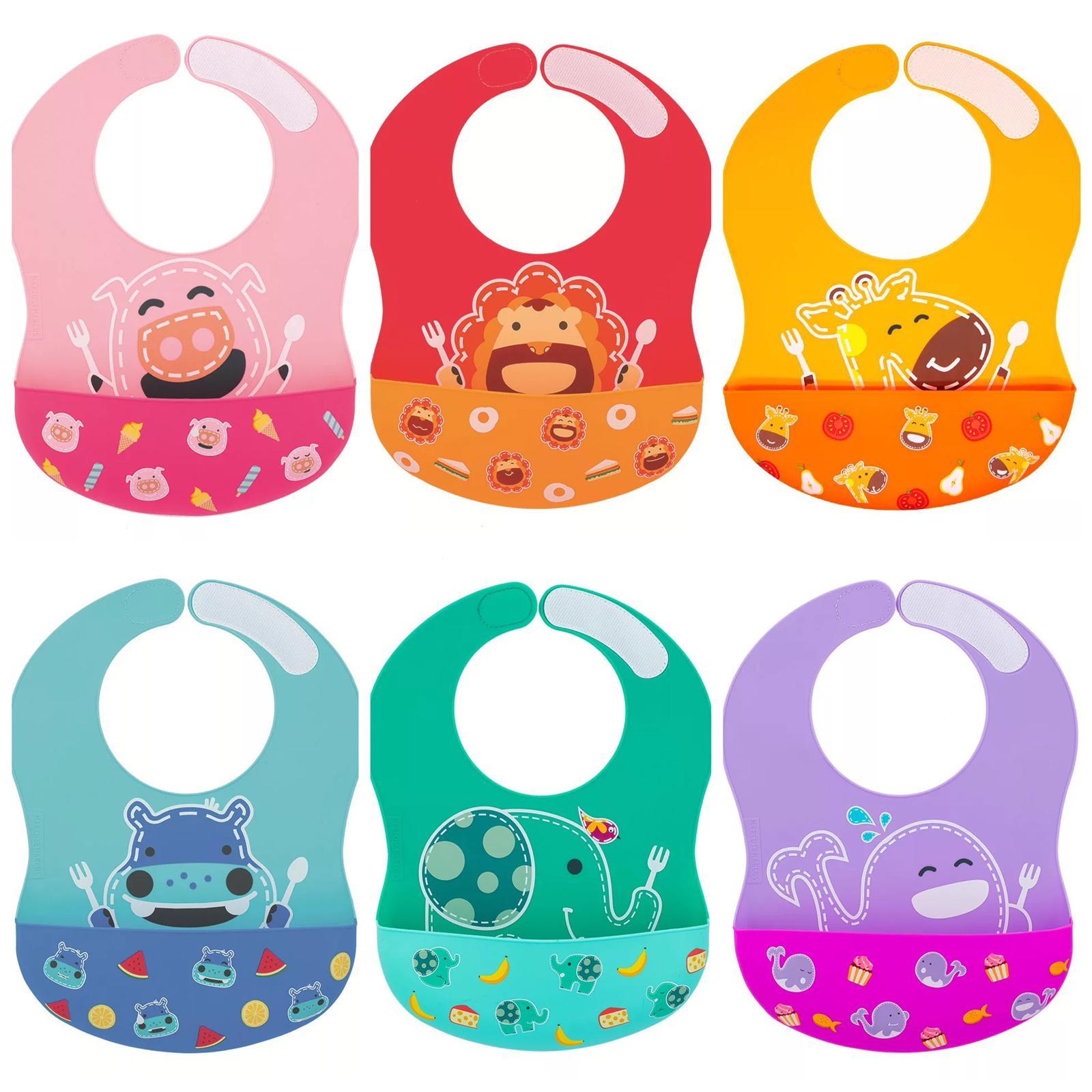 Marcus & Marcus防水超軟身口水肩 (魔術貼款)