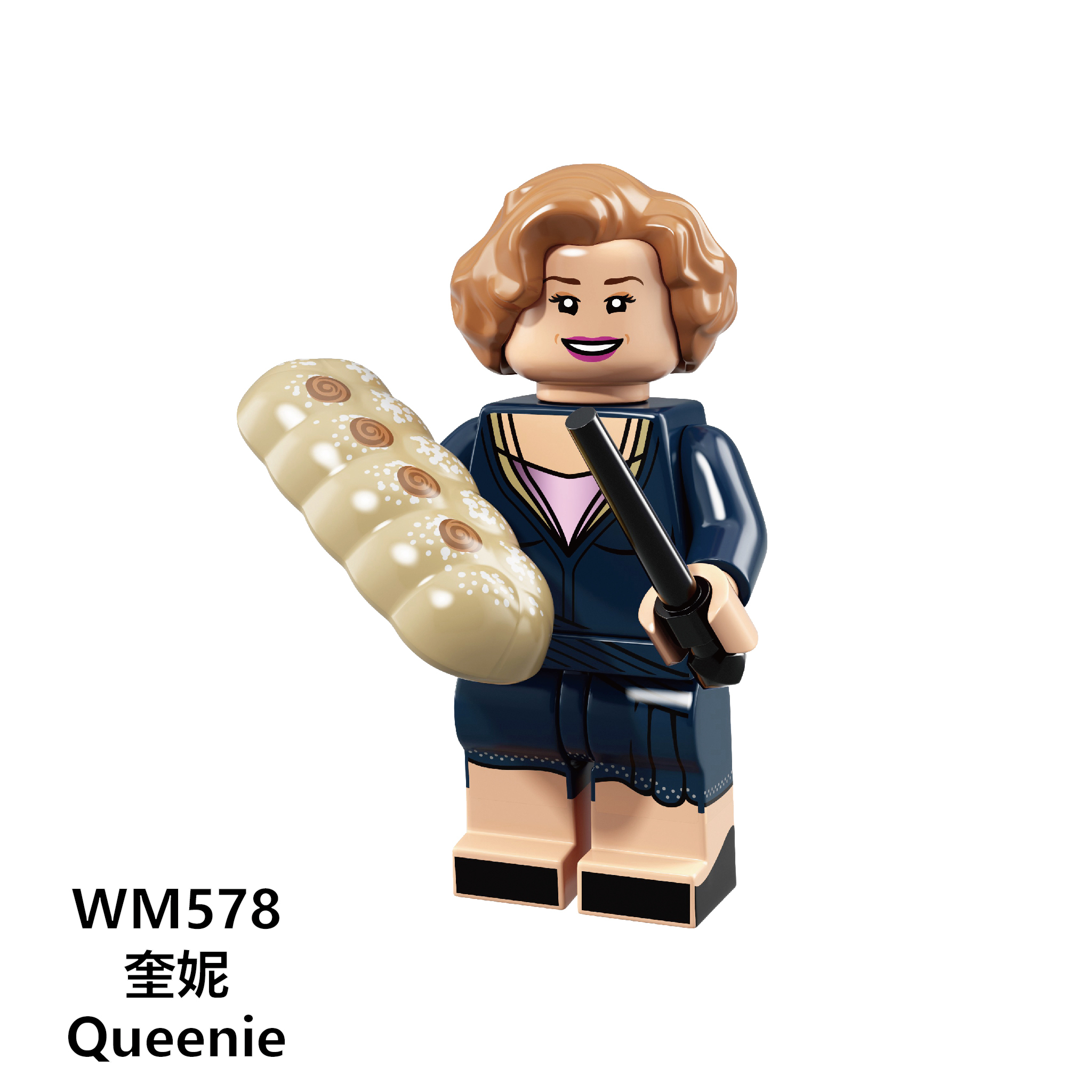 Queenie Goldstein Harry Potter Custom Minifigures Minifigs Fit Lego WM578