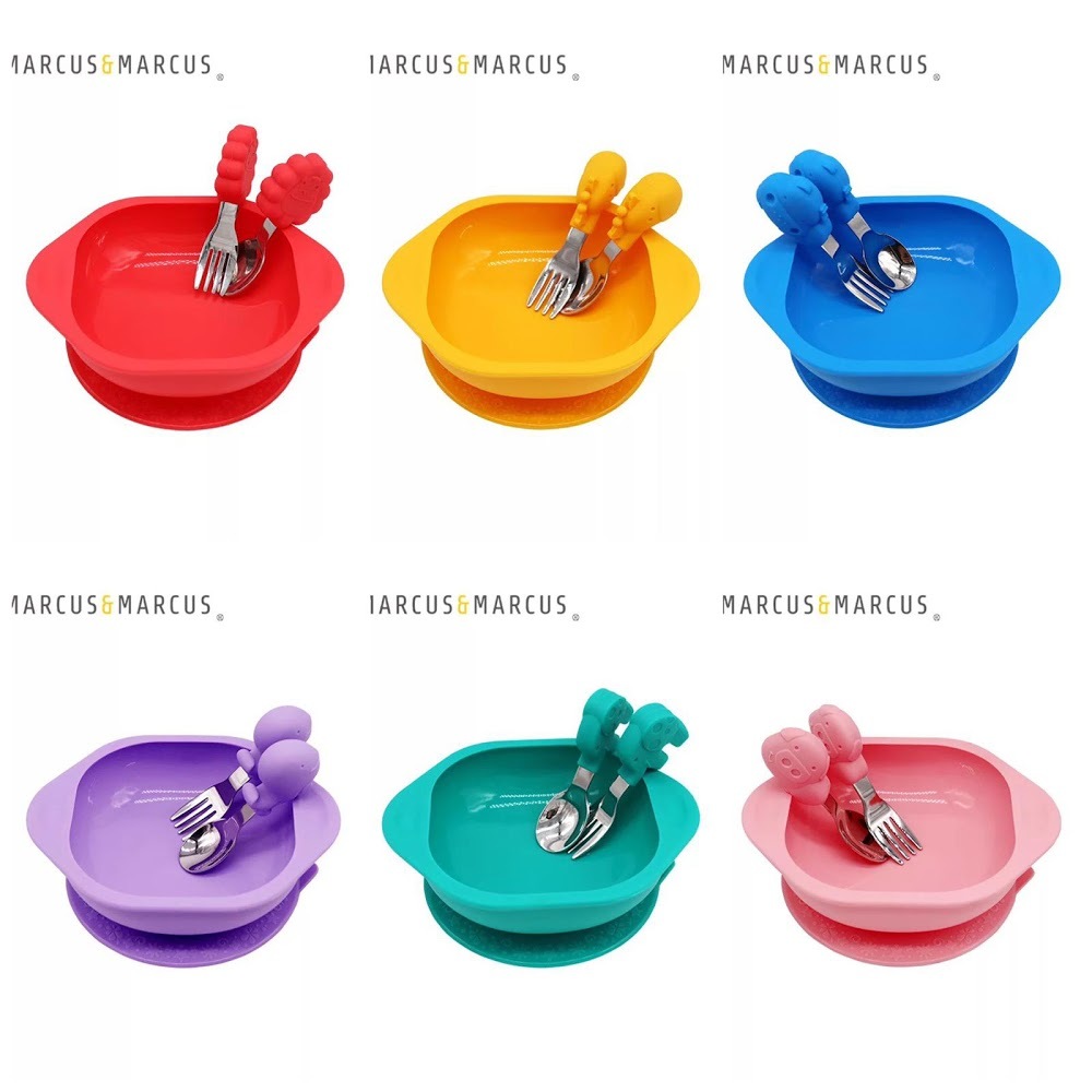 🇨🇦Marcus & Marcus 嬰幼兒系列 (學習進食匙叉及碗套裝)