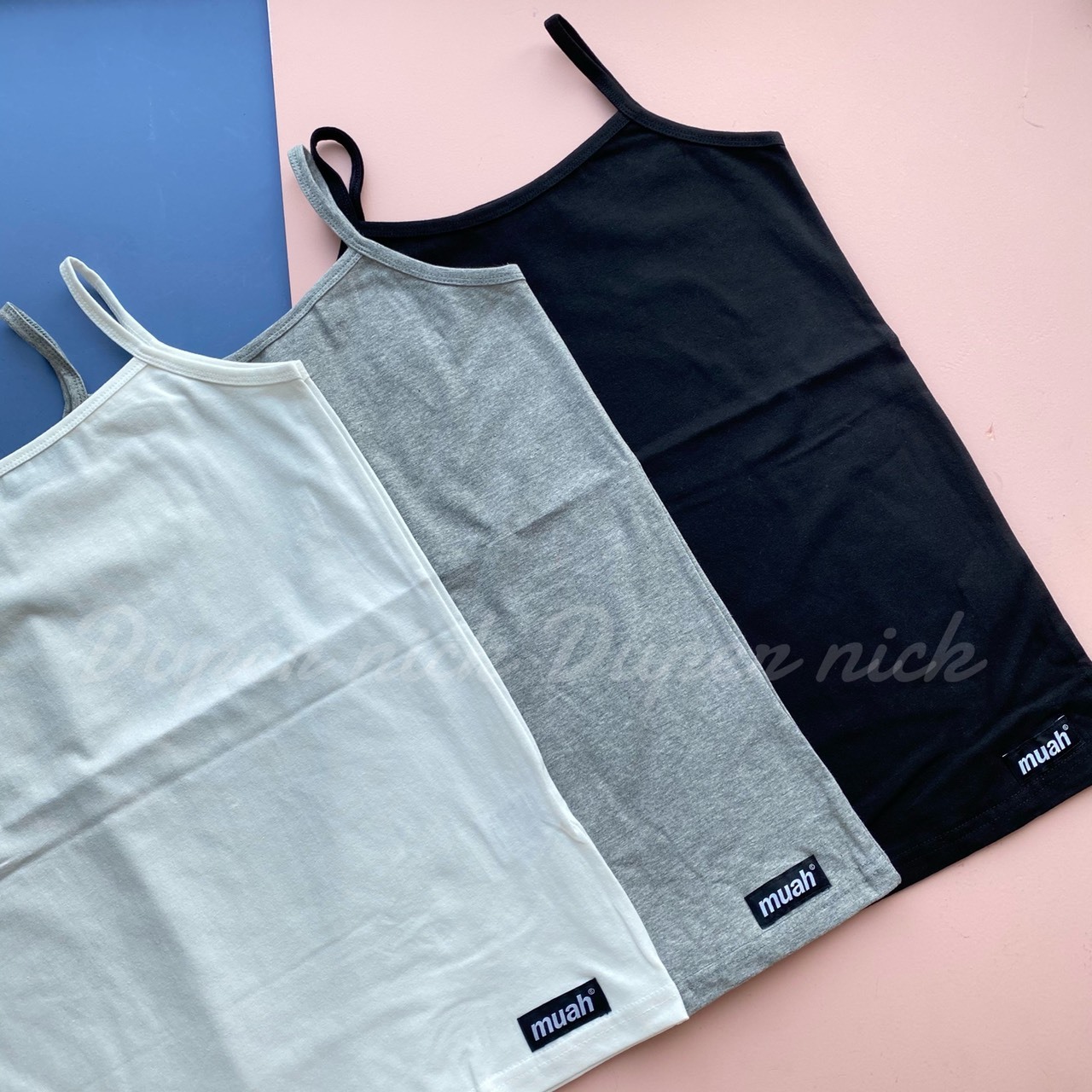 現貨 韓國 Muahmuah  長版 小可愛 款式 女生 三色