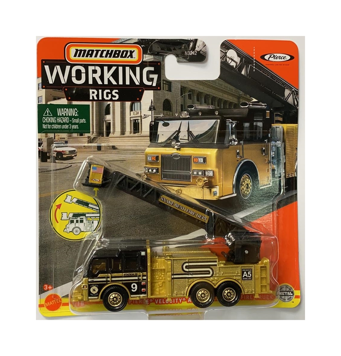 Matchbox Working Rigs Fire Truck