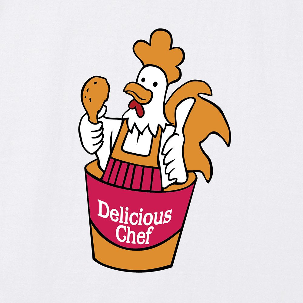 美食老闆T恤 - 炸雞