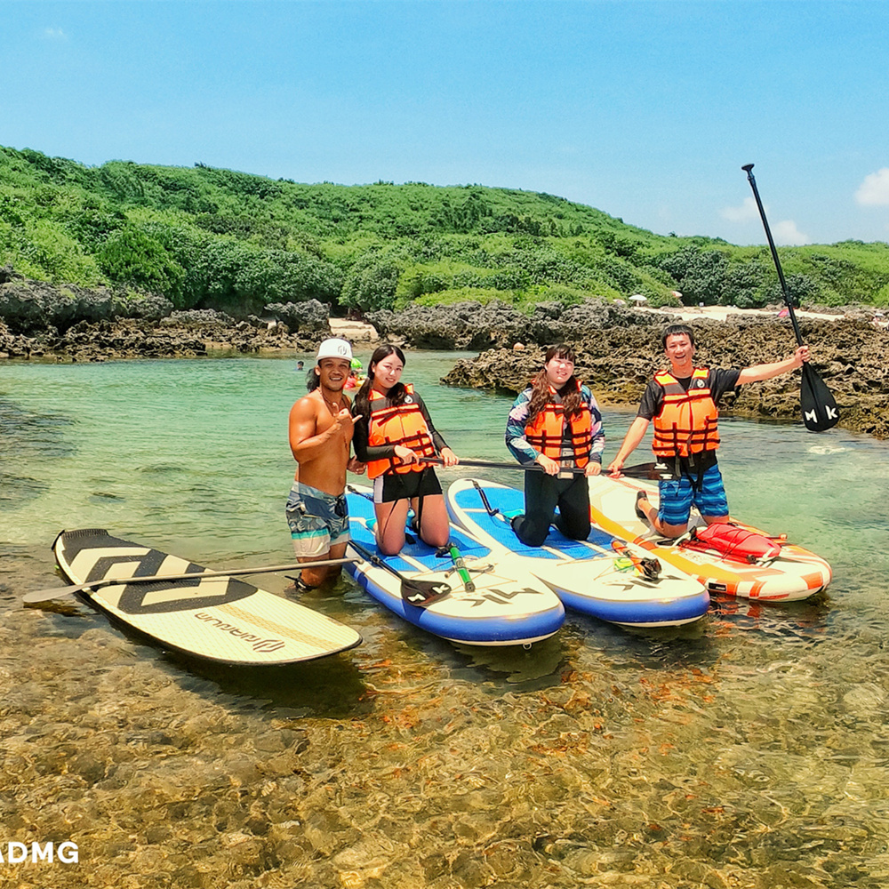【墾丁】墾丁秘境SUP，小峇里島玻璃海珊瑚礁邂逅