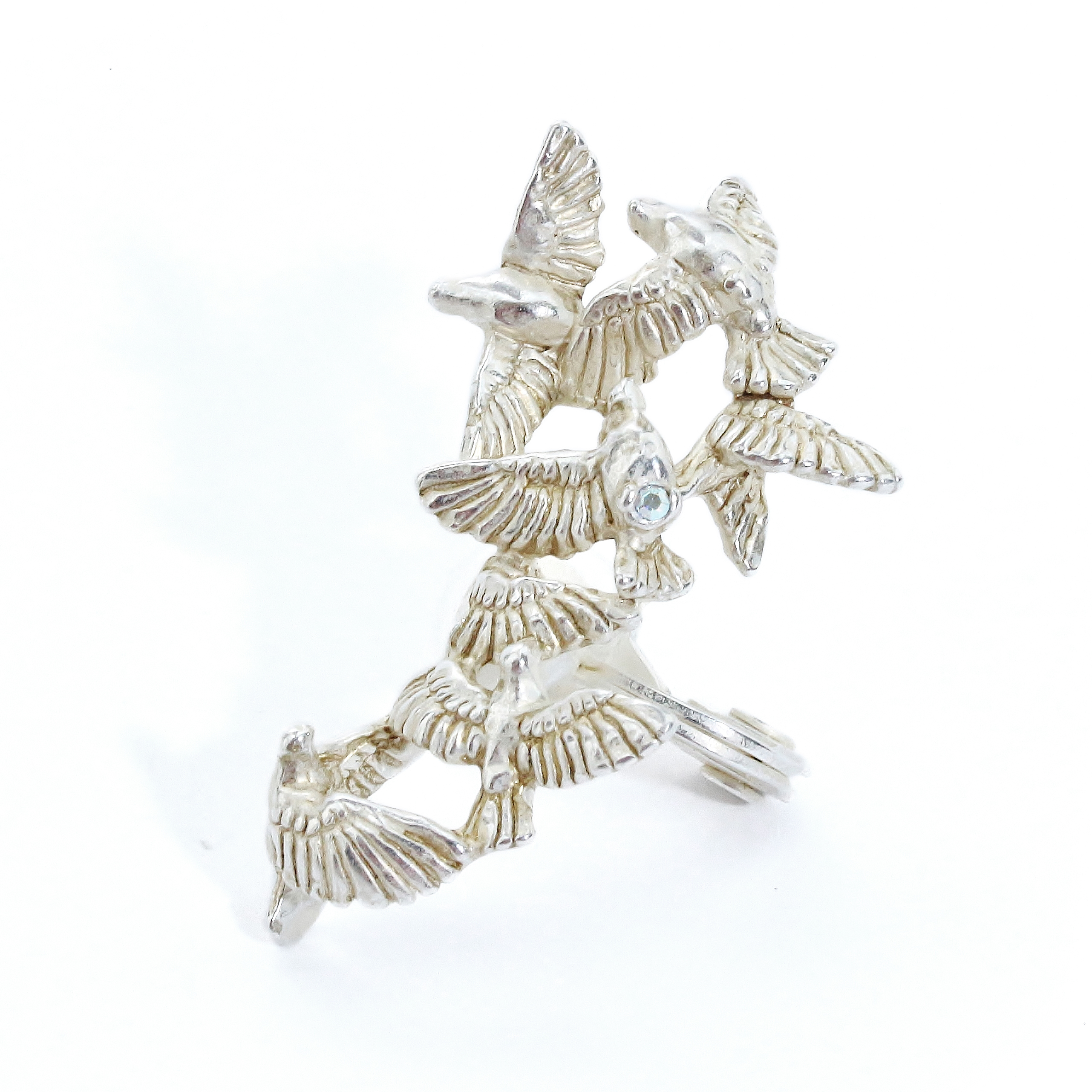 Palnart Poc 白鴿群單邊耳夾