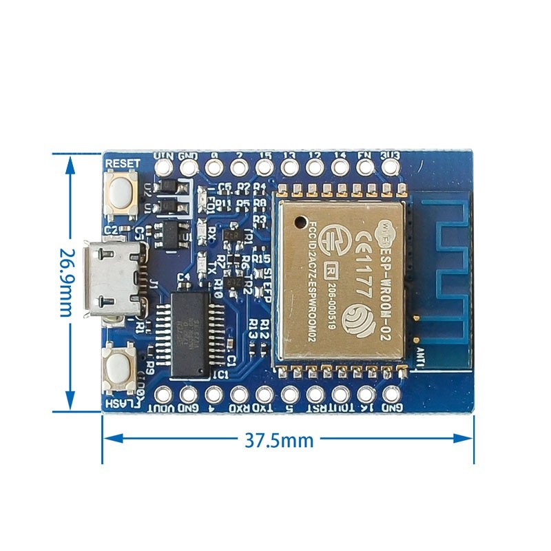 ESP-WROOM-02 D1 Nodemcu wifi模組 Esp8266模組 16Mbit