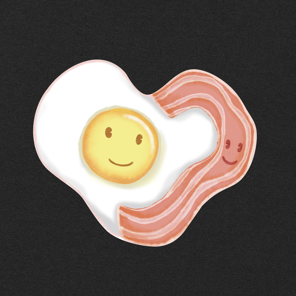 Perfect Together T恤 - 太陽蛋與培根