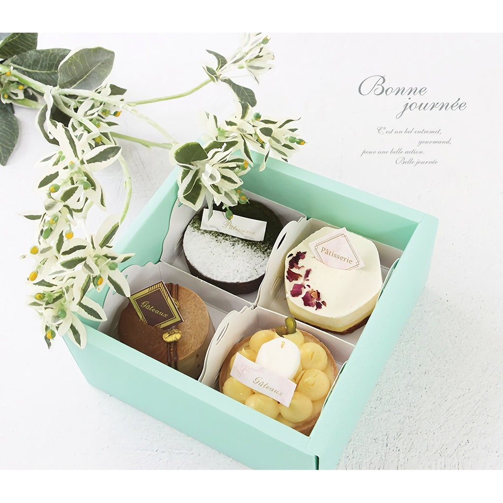 四吋 禮盒 內襯 小托盤 白 10入/包 【3-990108-5】