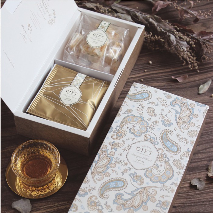 書本型盒 兩格內襯-白 10入/包 10.5*9.3cm【3C01-22820】