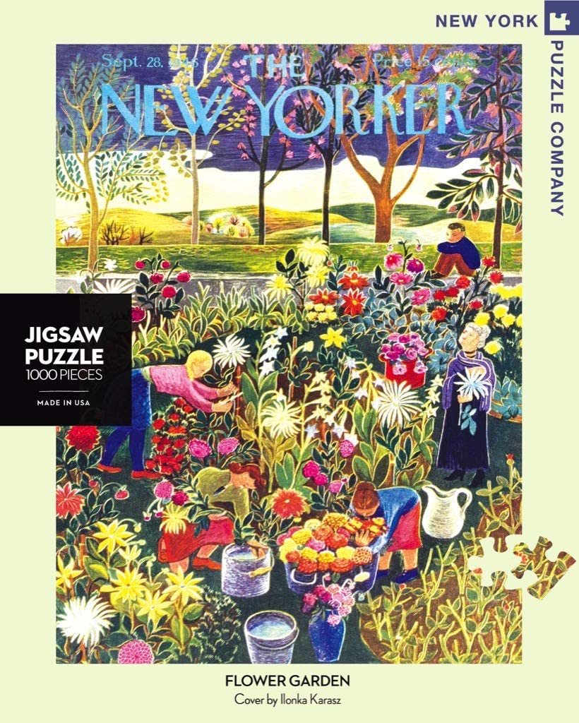 【NEW YORK PUZZLE COMPANY】紐約客花園 1000片拼圖