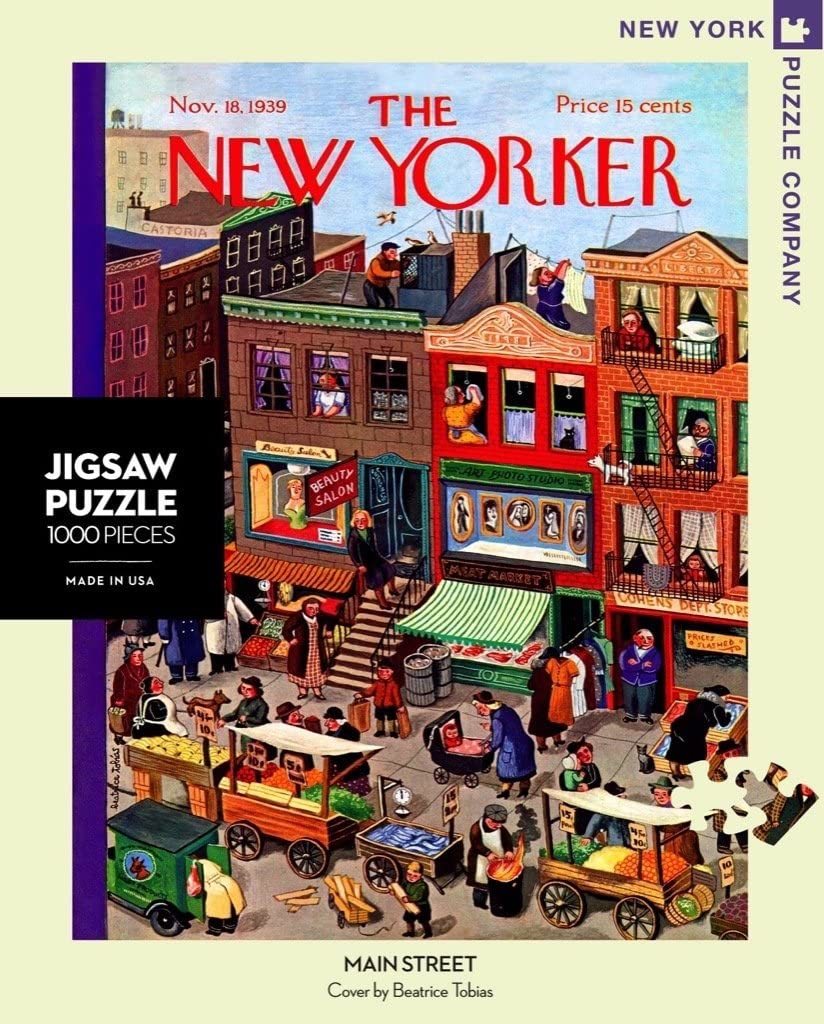 【NEW YORK PUZZLE COMPANY】紐約客大街 1000片拼圖