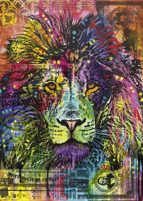 【HEYE】歡樂寵物 獅子的心 2000片拼圖