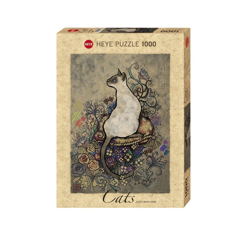 【HEYE】暹羅貓 1000片拼圖