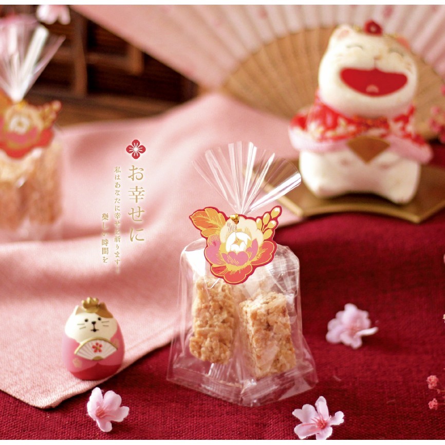 造型吊卡-幸福花露露 30入/包 4.7*4.4cm【6-85101301】