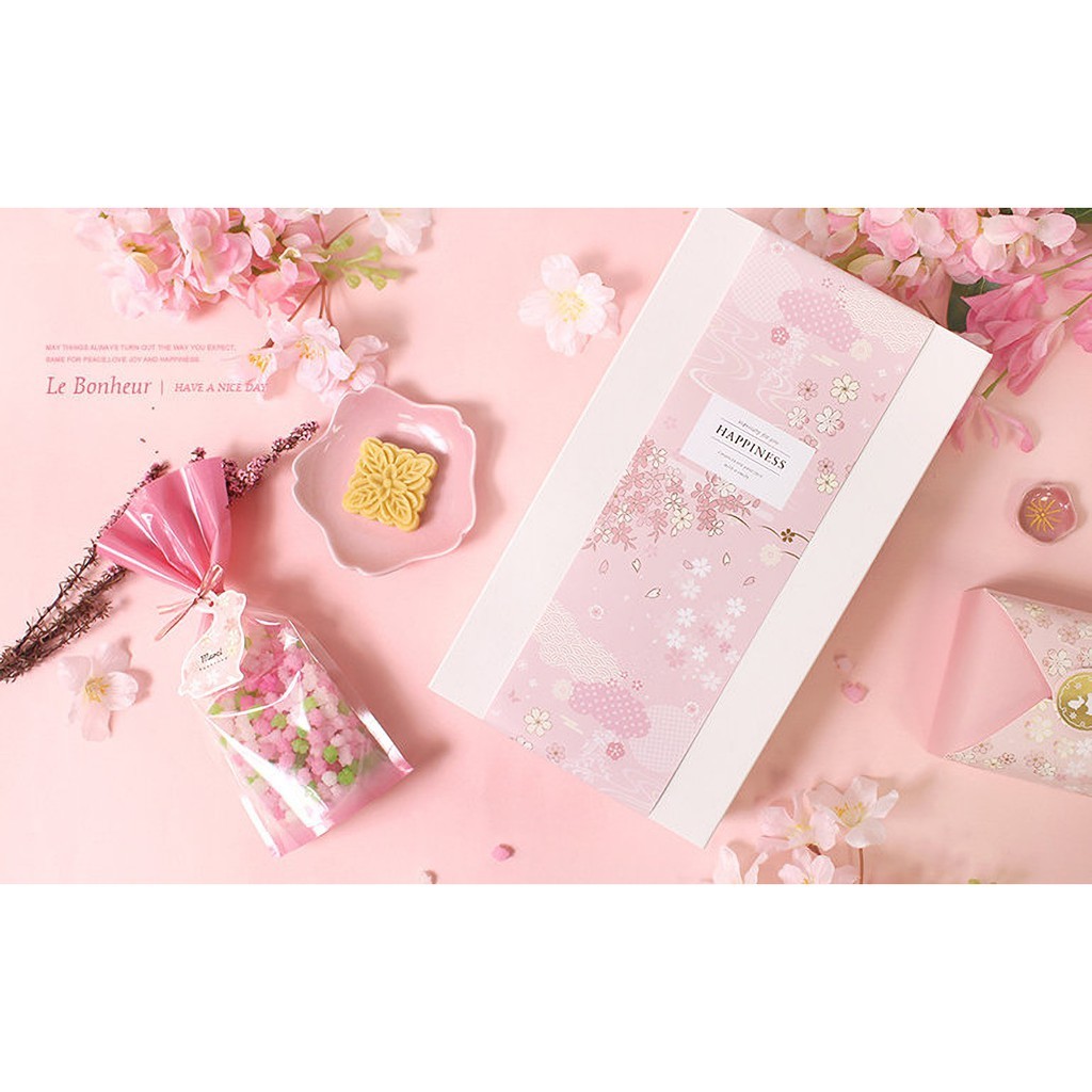 包裝紙封/腰封-櫻吹雪 30張入 61.5*8.5cm【3-239039】