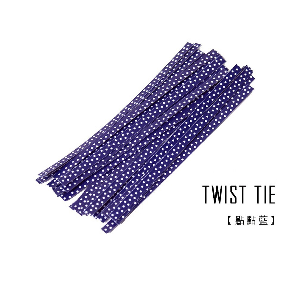 紙魔帶-點點藍 1000入/包 10cm【6-20221】
