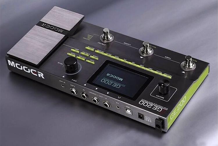 MOOER GE200 音箱模擬效果器 電吉他效果器