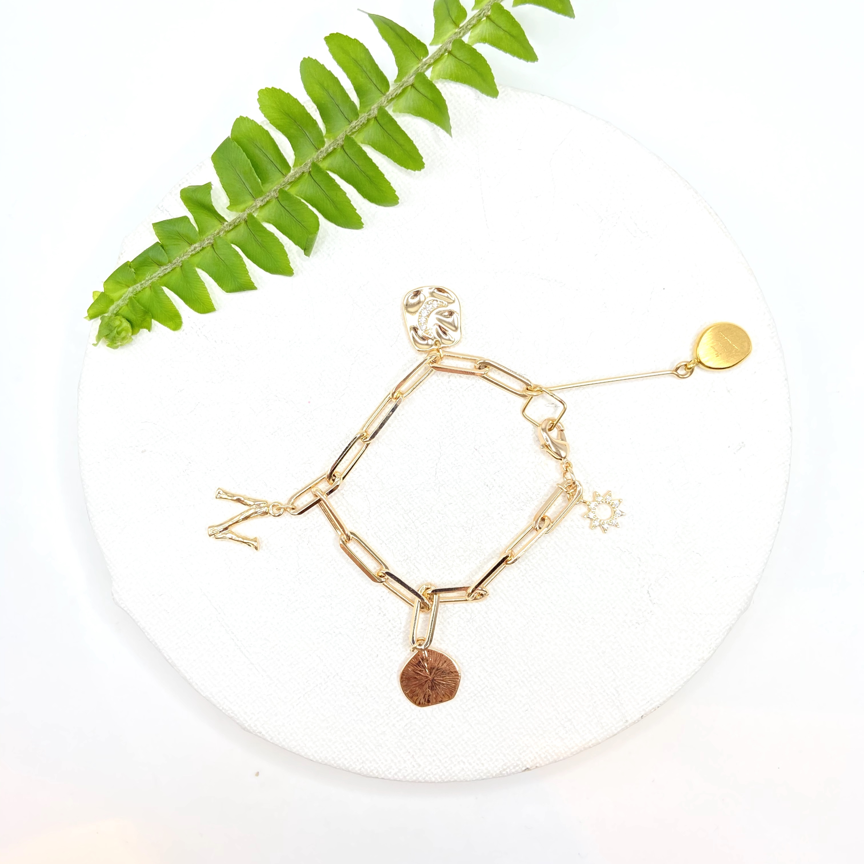 COLE COOL 14kgf bracelet Chain on Chain series