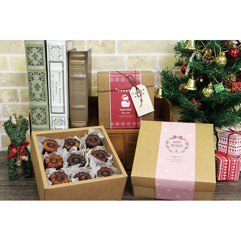 四吋 禮盒 內襯 (九宮格) 牛皮無印 10入 5.3x5.3x3cm 【3-990106-1】