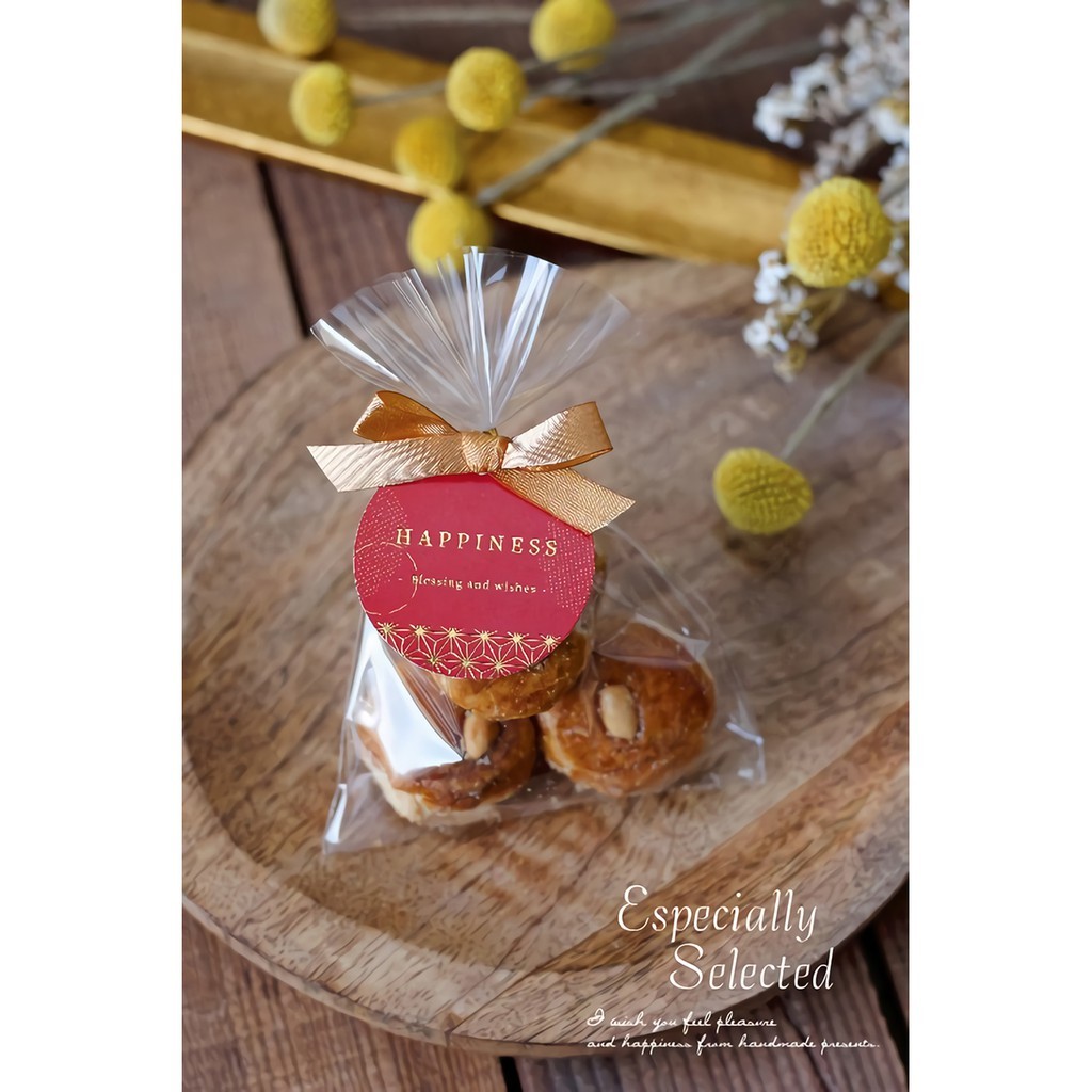 禮物吊卡-微光幸福 50入/包 4.4*4.4 cm 【6-7814405】