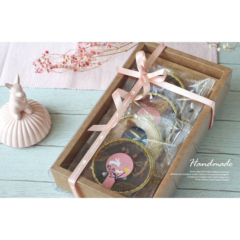 封套禮盒-T01牛皮(透明袖套) 10入 【3-650001-2】