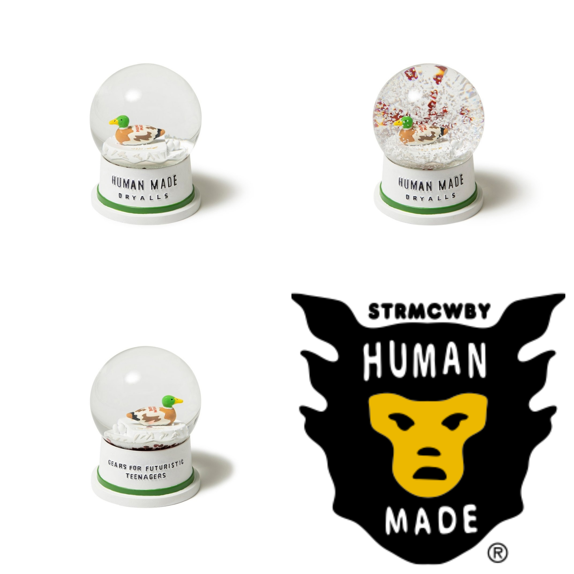 2021SS HUMAN MADE DUCK SNOW DOME 水晶球 鴨子 裝飾 擺飾 現貨