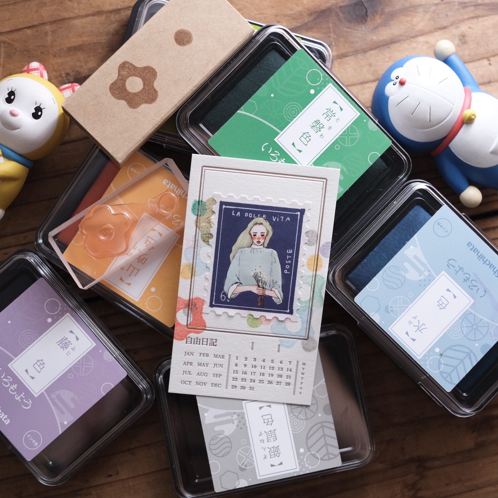 致親愛的 郵票造型貼紙 ｜La dolce vita 甜蜜生活 臺灣