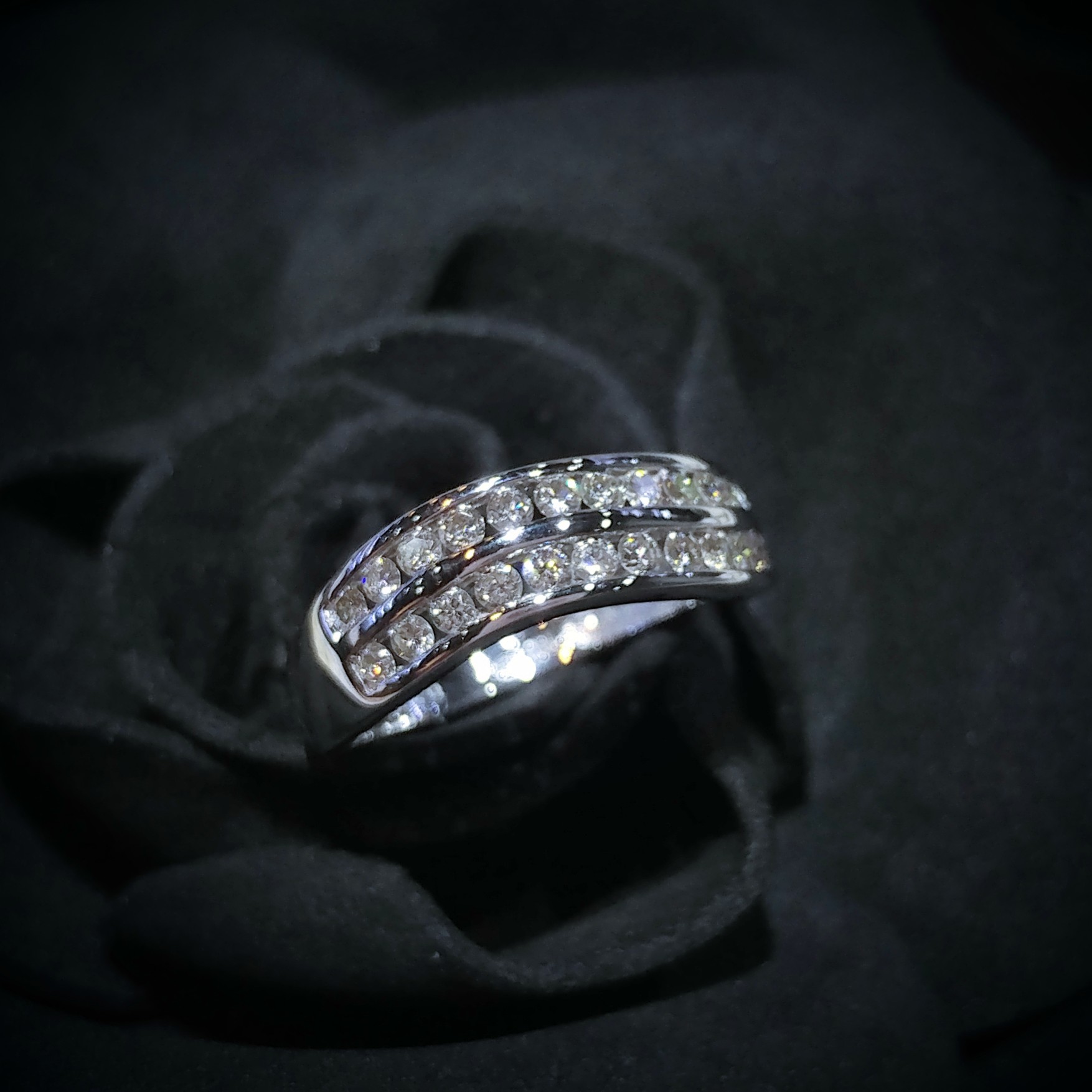 18K White Gold 0.36ct Diamond Ring
