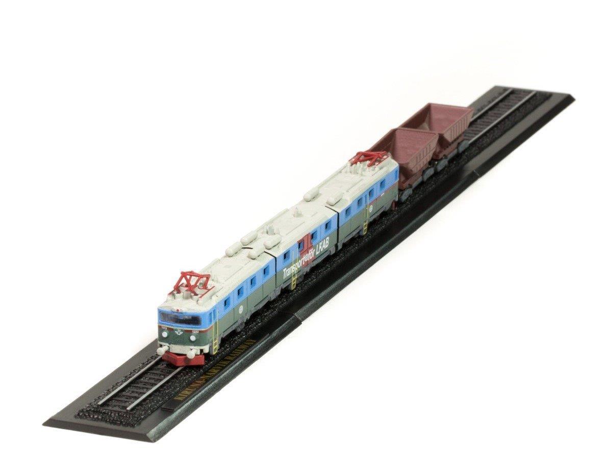 1/220 ATLAS Kiruna Narvik Railway Z Gauge-Great Trains of the World (KB17)