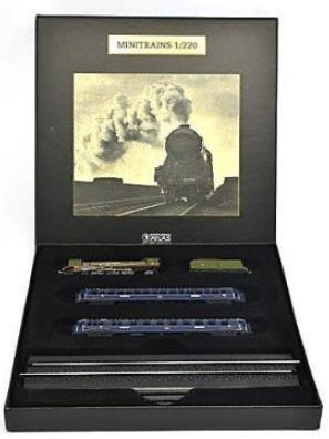 1/220 Train Bleu - Z Gauge Great Trains of the World (KB05)