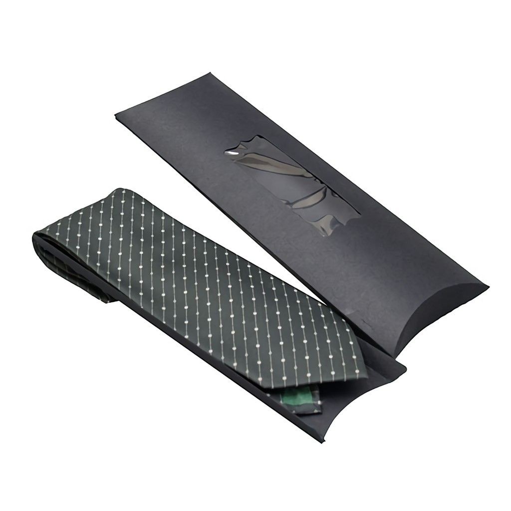 領帶盒鏤空派盒-BP-02(質感黑) 10入/包【3-80002】