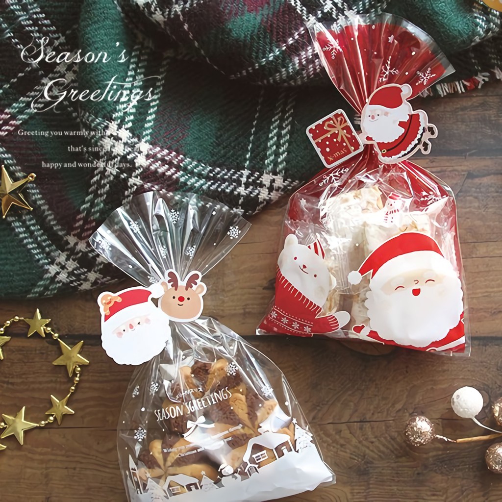 平口糖果袋-HOHO派對 100入/包 14*25cm【4-161425-31】