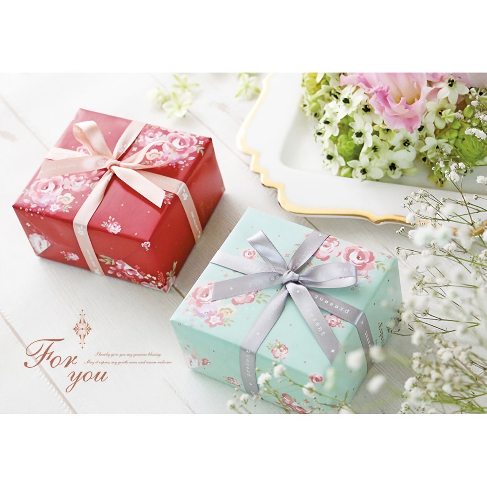 雙面緞帶-小禮物 共三色【6-022102】