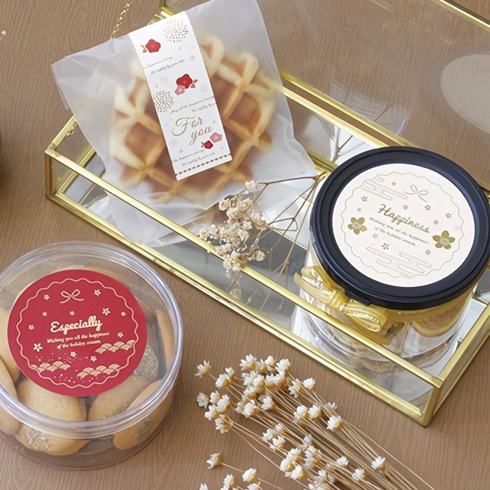 禮品貼紙-美好祝福 16入*2包 直徑6.7cm【01-71106703】