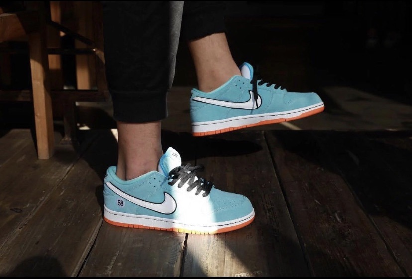 Nike SB Dunk Low “ Club 58 ” 男款58號賽車藍rm6 (BQ6817-401