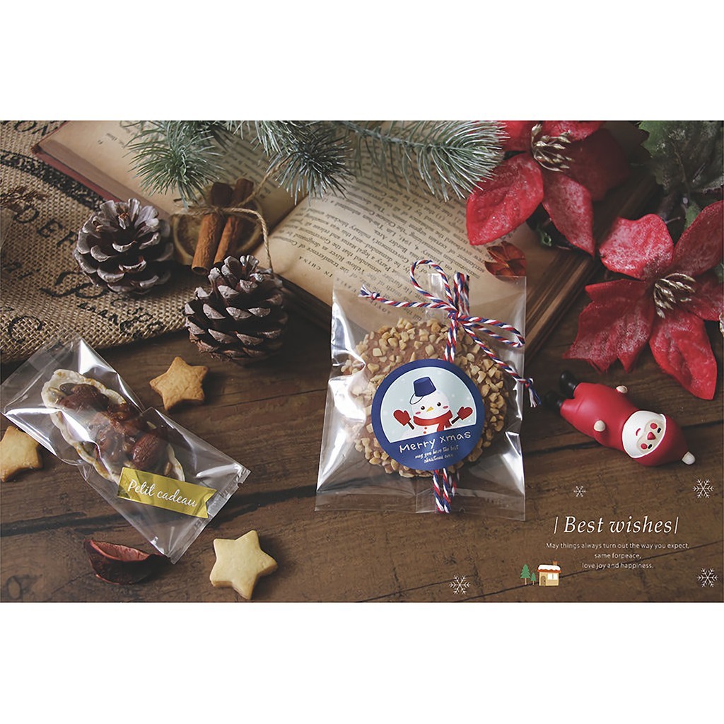 餅乾封口袋 (亮面空白)4.8*12.5cm 100入【47070001-1】