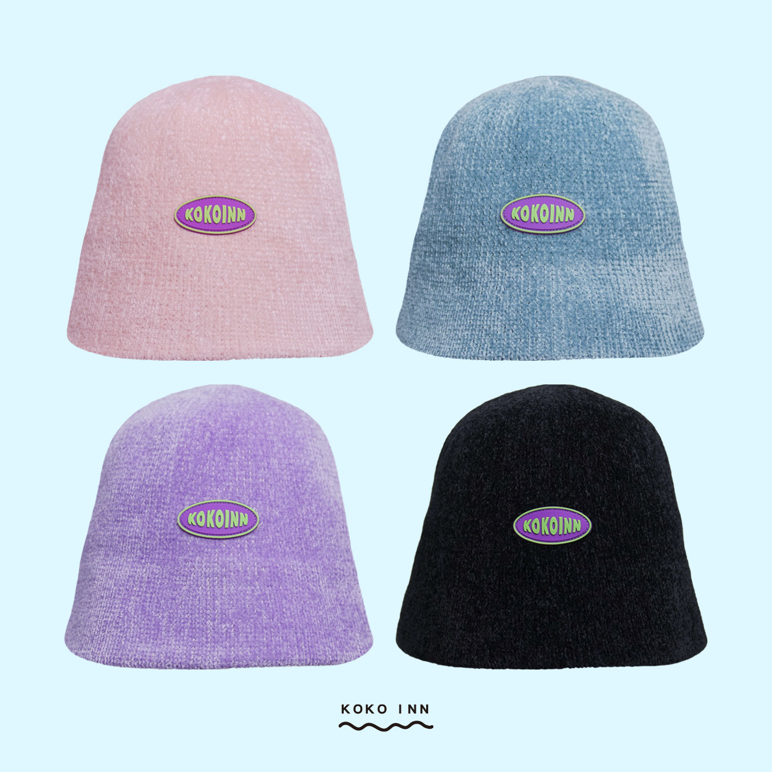 KOKOINN SWEET 多色圓頂帽