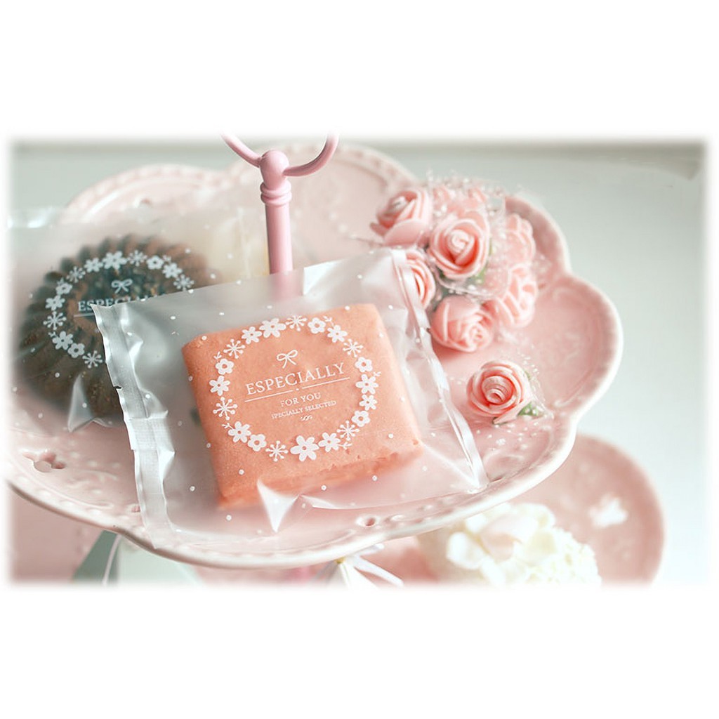 量販價>餅乾封口袋-小花園 (霧面) 100入 8.5*10cm【47060002】