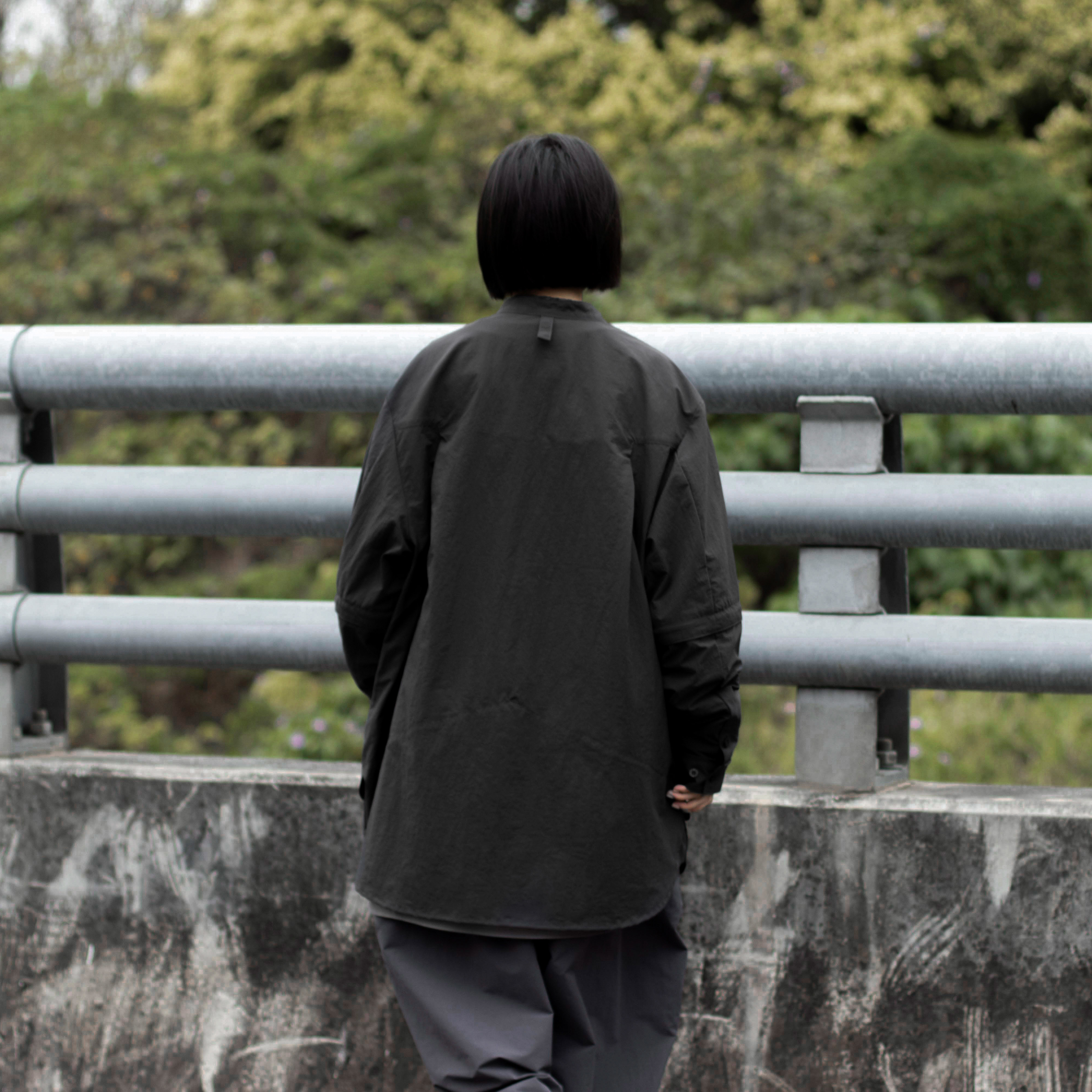 TS-03” 2-way Functional Shirt - D-Gray