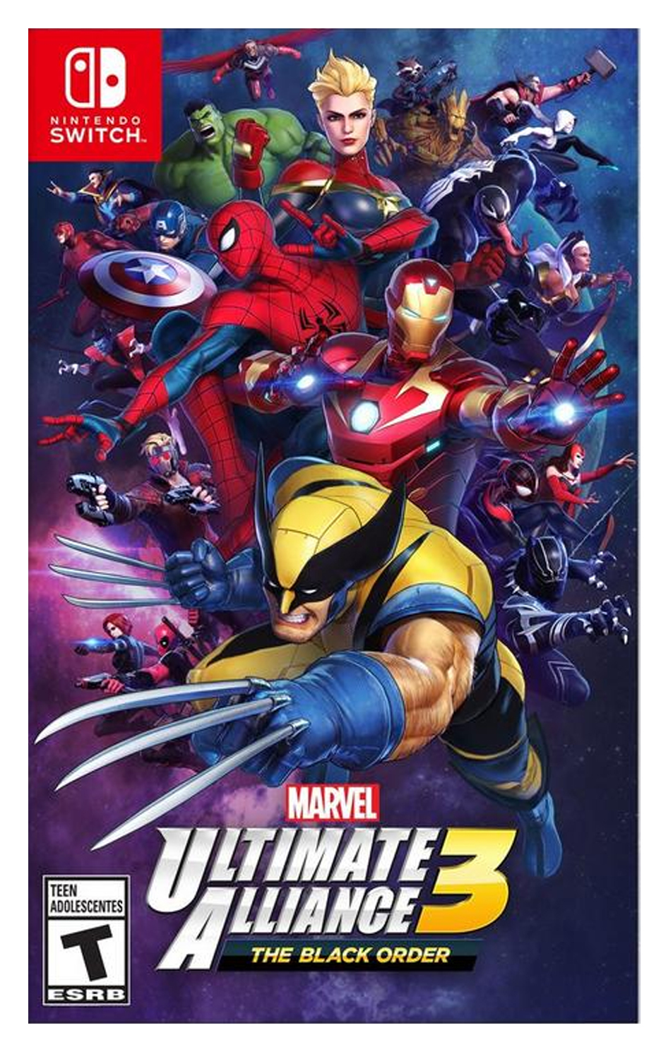 Nintendo Switch Marvel Ultimate Alliance 3