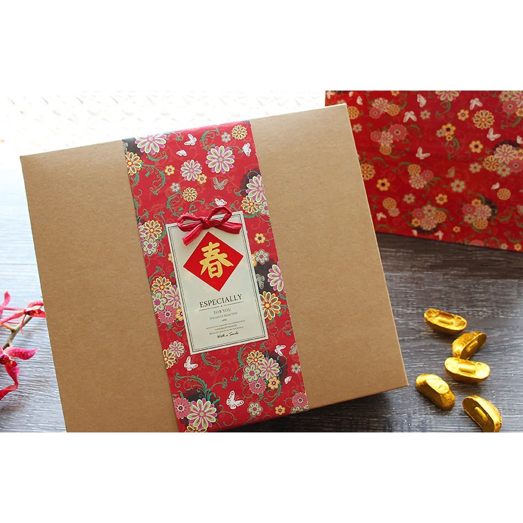 春聯貼紙 (小)-春 單包48枚/2包入 3*3cm 【01-09105】