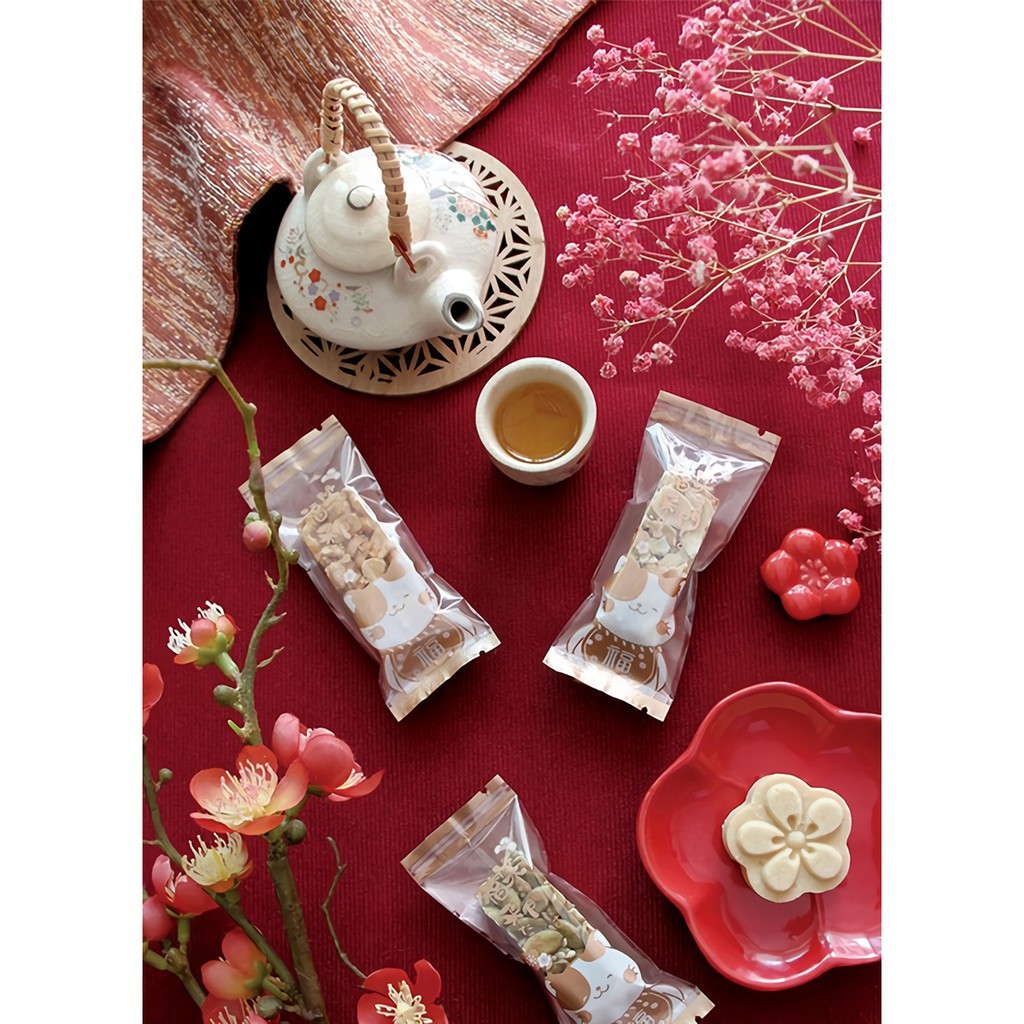 餅乾封口袋-金運喵喵 200入/包 4*10cm【4-99104002】